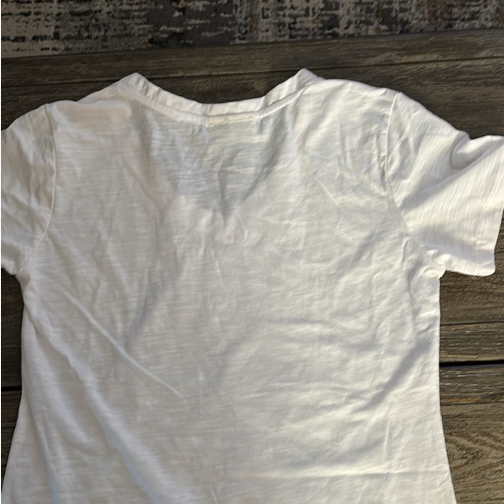 Bobbie Brooks White Short Sleeve Tee